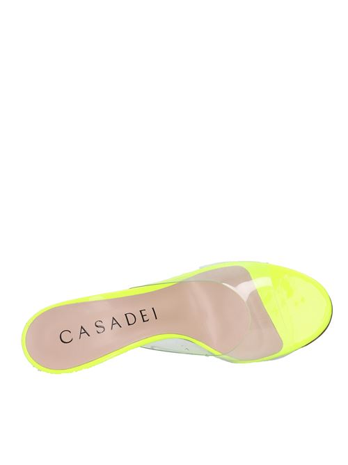 Mules k-Blade plexy CASADEI | 2°1M867V060TC2047103GIALLO FLUO